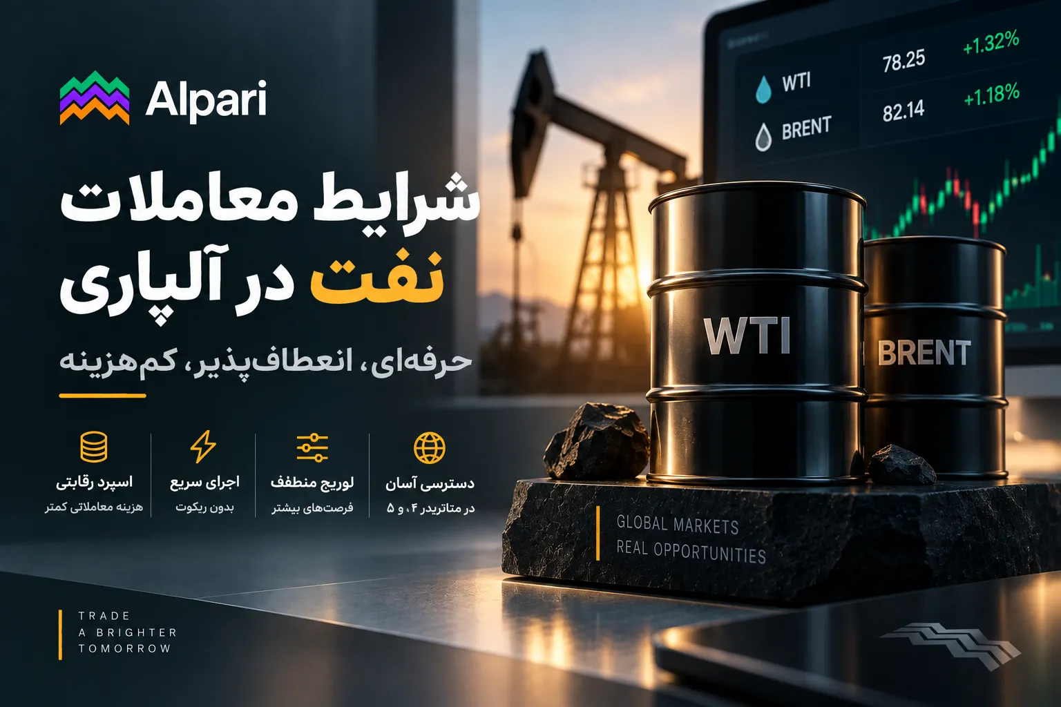 معاملات نفت در آلپاری